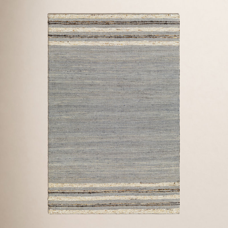 Bowry Area Rug in Gray, Rectangle 2' x 3'