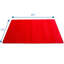 Rouge uni - petit rectangle