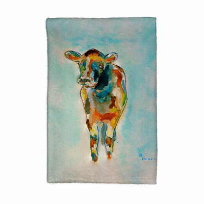 Serviette de thé vache