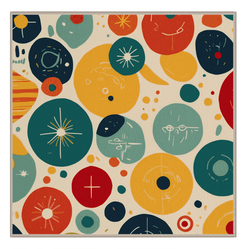 Groovy Sway Rug, Round 7'