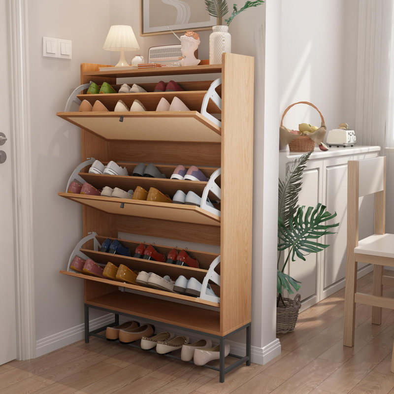 Rangement pour chaussures 28 paires Ciano, Naturel