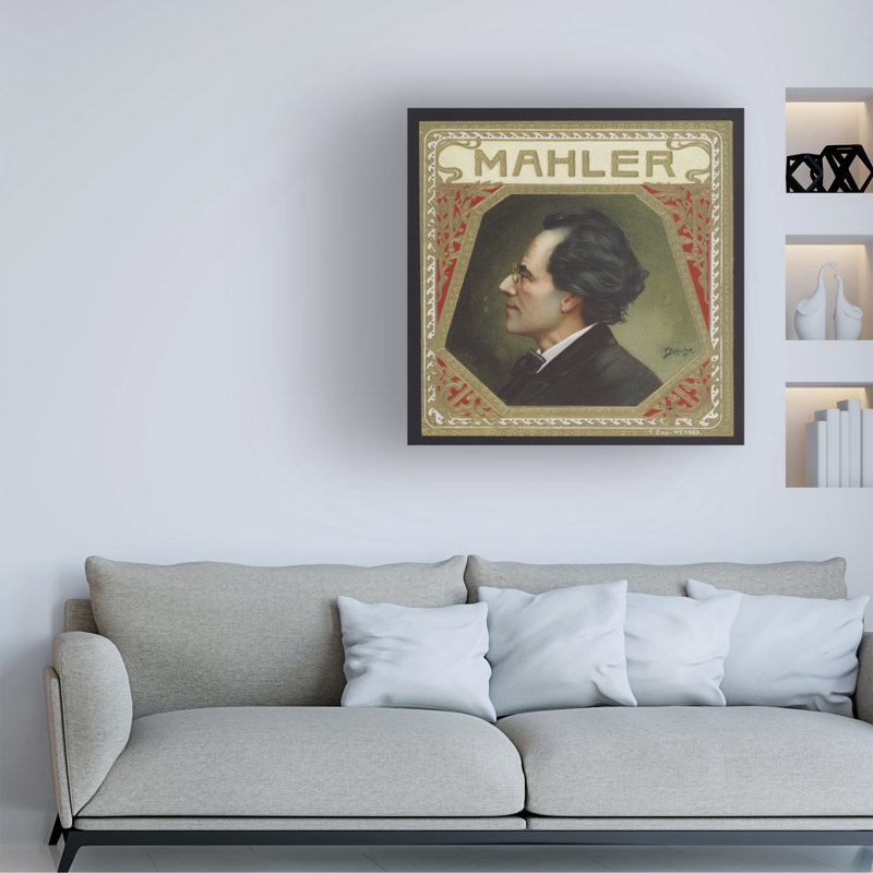 «American School», art de Gustav Mahler, H 14 po x l 14 po