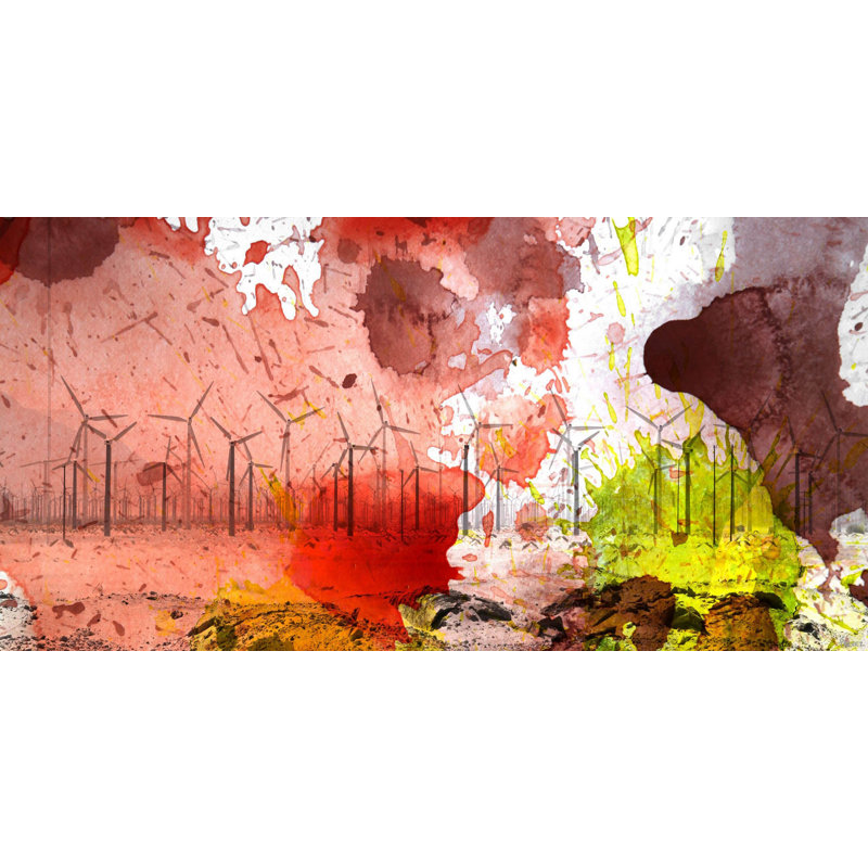 1 Piece Wrapped Canvas Wall Art, 76cm H x 152cm W