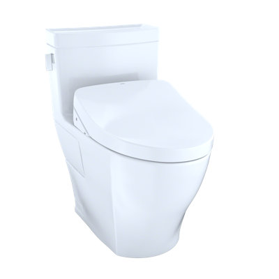 Legato Dual Flush 1.28|0.8 GPF Elongated One-Piece Toilet with S550e Electronic Bidet Seat