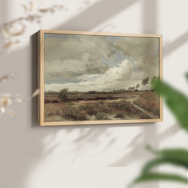 Paysages rétro-DCxxi-impression encadrée - réversible, Naturel, H 11 po x l 14 po