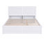 Lit plateforme avec rangement et tablettes gigognes