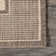 Burkley Monochrome Bordered Beige Indoor/Outdoor Rug