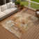 Machine Washable Indoor/Outdoor Matsumura ACN2300 Abstract Rug