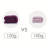 6pcs Cotton Thickened Bathroom Face Towel