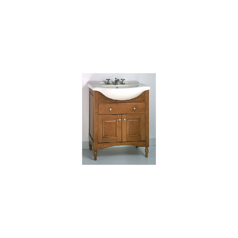 Base de meuble-lavabo simple Simpkins seulement, Blanc, 31 po