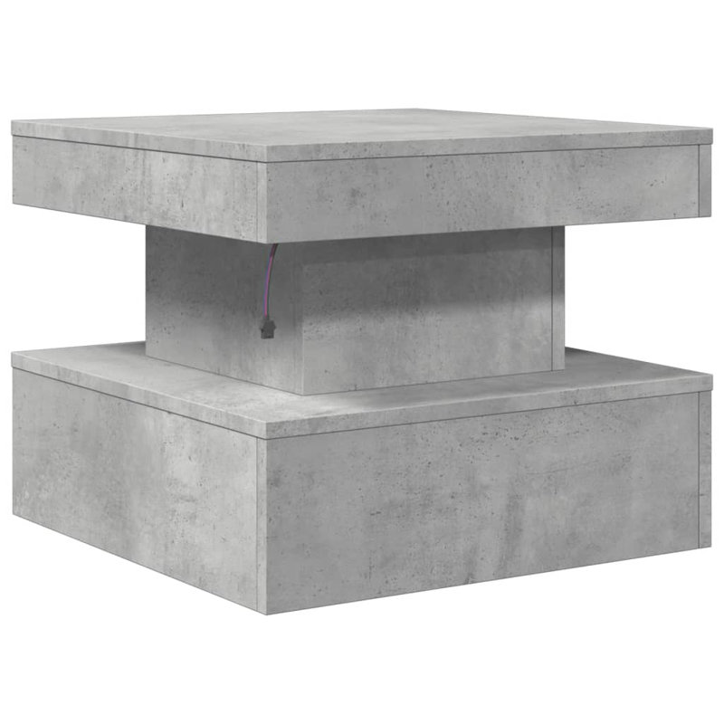 Catrena Block Coffee Table, Concrete Grey
