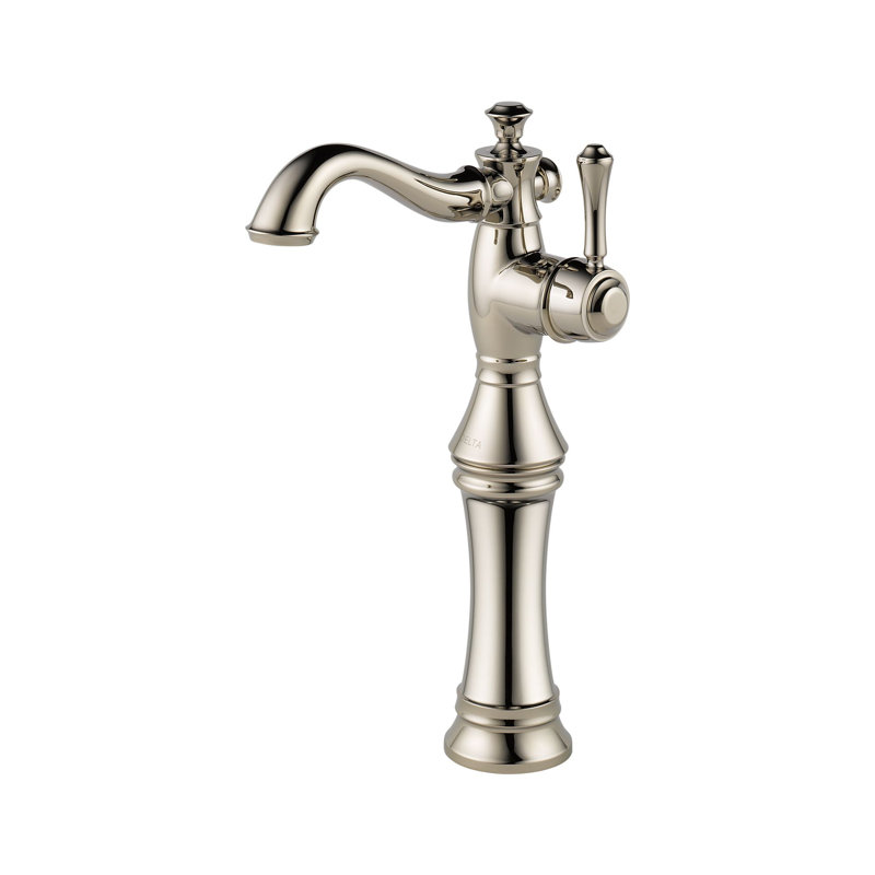 Cassidy Single Hole Bathroom Faucet, Brilliance Polished Nickel