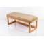 Faux Leather Upholstered Bench-87302405-87302619
