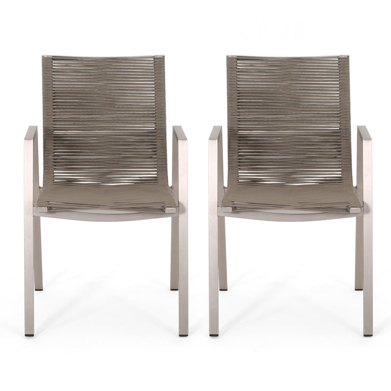 Chaise de patio Castine, Taupe