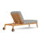 Alpine Outdoor Teak Chaise Lounge-1700104230