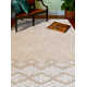 Ismael Geometric Hand Tufted Wool Gray Area Rug