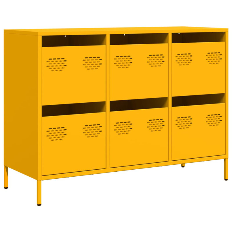 Assumpta 101.5cm Sideboard, Mustard Yellow