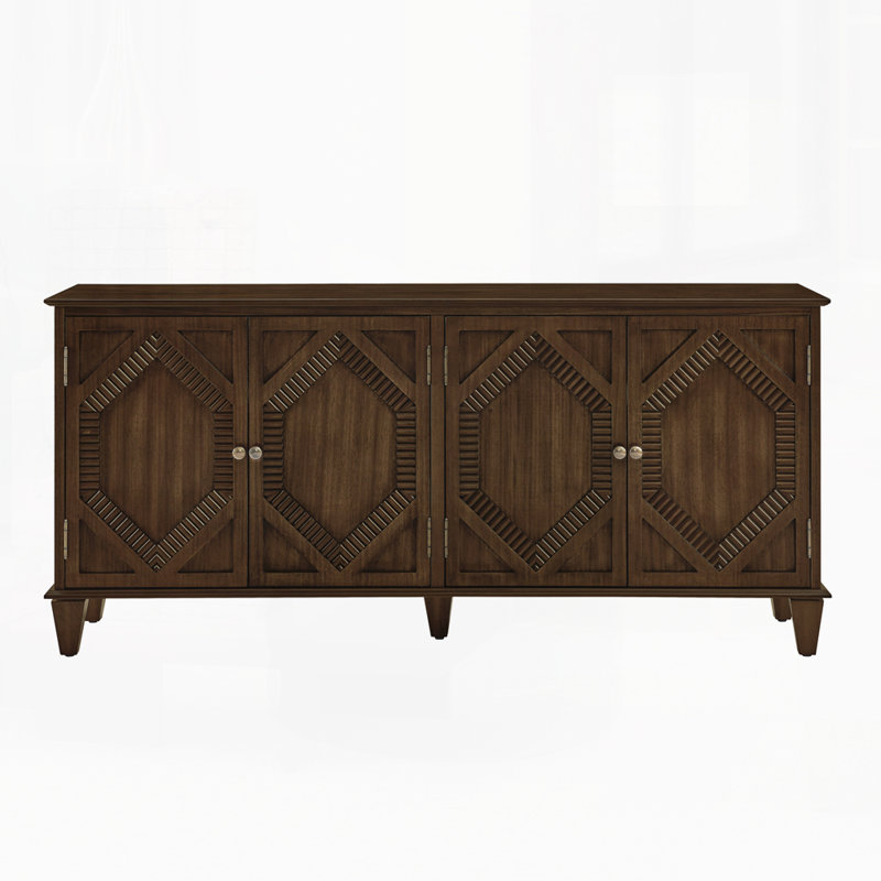 Buffet 65,2 "avec buffet moderne avec rangement, Noyer