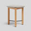 Haven Outdoor Round Teak Side Table