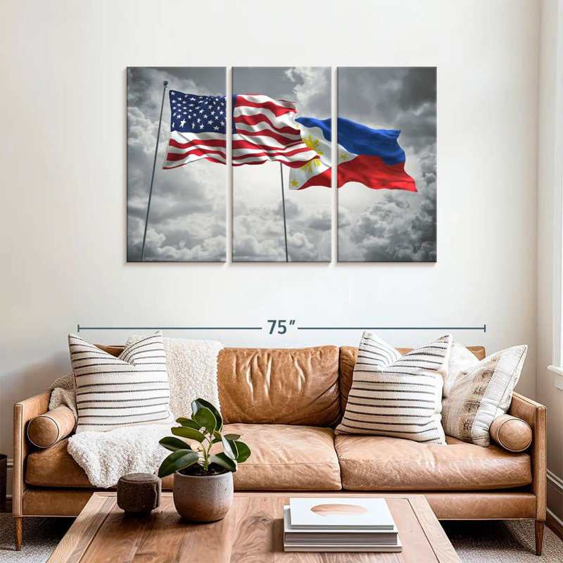 Borges USA And Philippine Borges, 36" H x 57" W