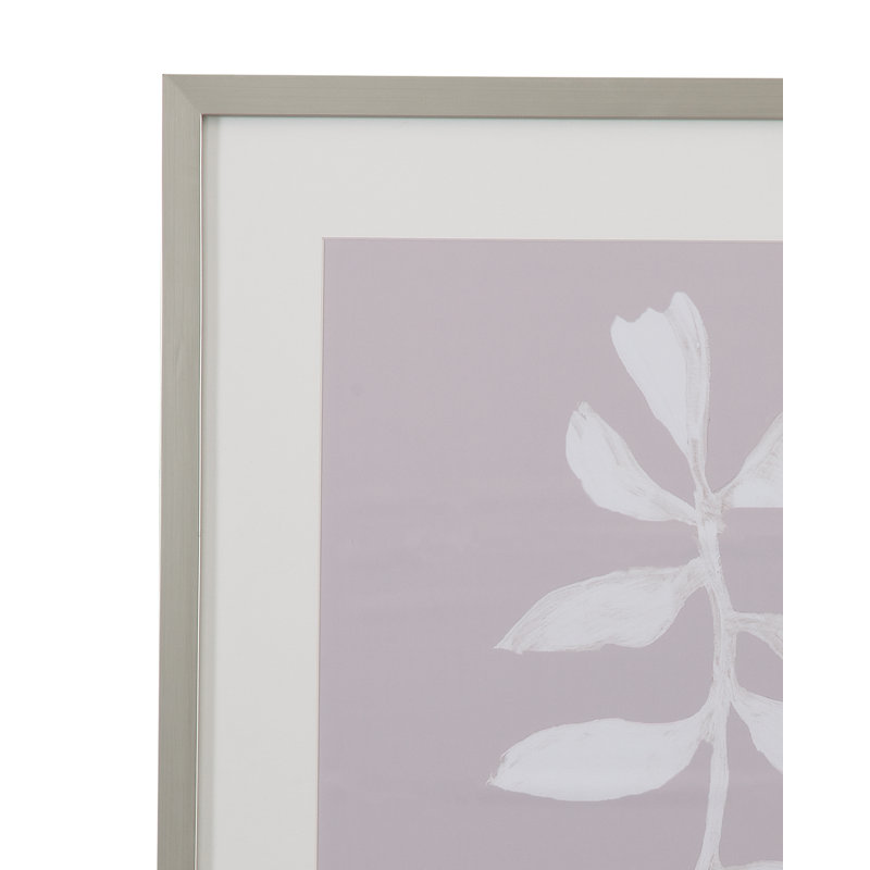 «Fresh Leaves I», reproduction encadrée