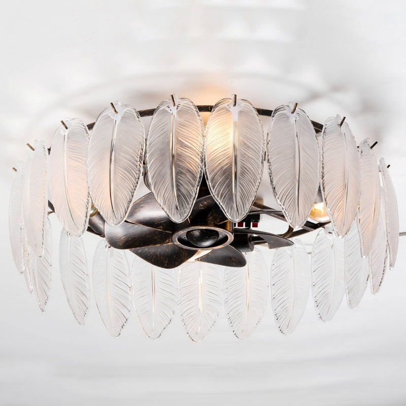 Ventilateur de plafond 23,6 po Glam