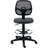 Backed Adjustable Height Ergonomic Lab Stool with Footring Wheels