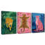 Ensemble de 3 impressions sur toiles tendues sur toile-1196628722