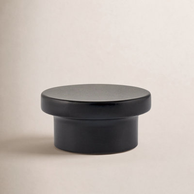 Ethan Oversized 1-5/8" Matte Black Round Knob Multipack