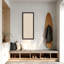  Tableau d'affichage encadré en tissu, lin naturel par Creative Bunch Studio-1659638977