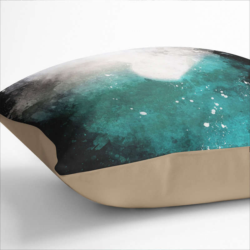 Square Throw Cushion, 55cm H x 55cm W x 20cm D, Stone