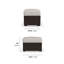 Repose-pieds en osier avec coussin Mcclaskey-285019656