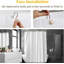 Crochets de rideau de douche, ensemble de 12 anneaux de rideau de douche décoratifs robustes et antirouille crochets pour tringles de douche, fleur perle, or rose
