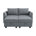 Bluish Gray Polyester Blend