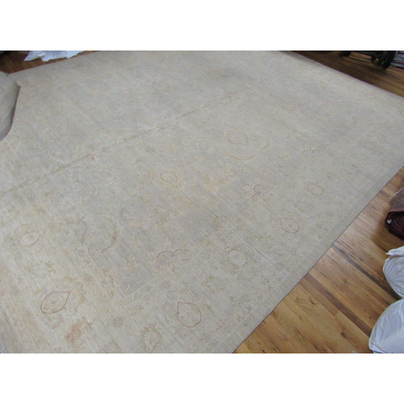 12 x 14,8 tapis pakistanais gris Chobi Peshawar 26990
