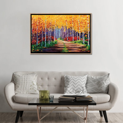 «Traversing» par Kimberly Adams - reproduction d'art sur toile tendue
