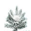 Utica Flocked Fir Slim Unlit Artificial Christmas Tree-44406187