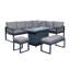 Fireplace Outdoor Sofa Set
