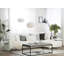 Finnegan 5 Seater Faux Leather Sofa Bed-534173469