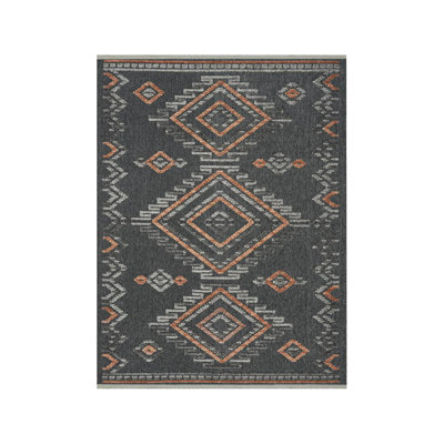 Addrianna Moroccan Machine Made Indoor / Outdoor Area Rug