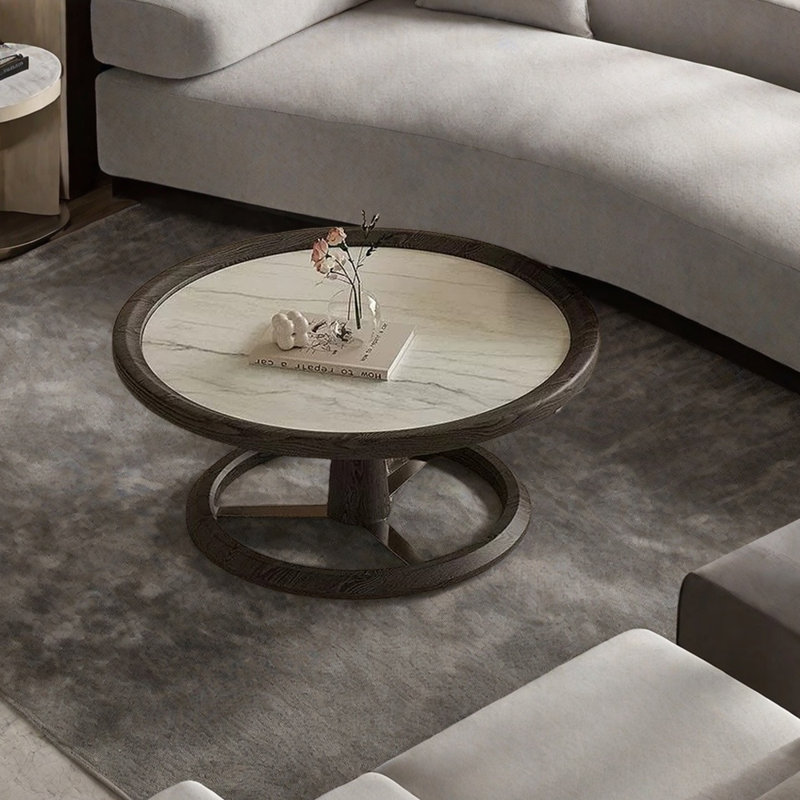 Simple Style Coffee Table with Spacious Top