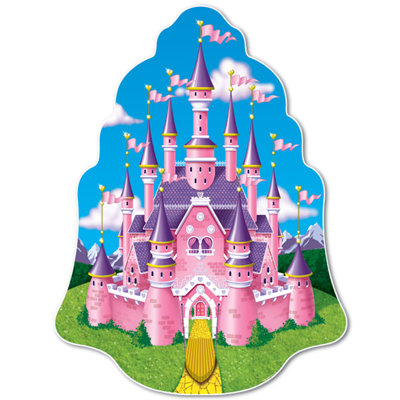 Plaque murale princesse château