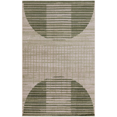 Tapis Mid-Century ivoire George Oliver Jeffs