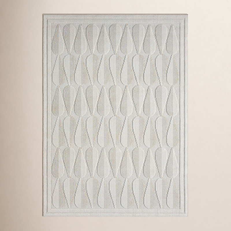 Cascade Power Loomed Indoor/Outdoor Rug, Rectangle 2'3" x 3'3"