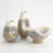 Cream Rises Dented Table Vase-65149737