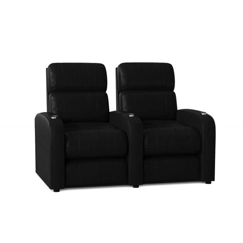 Fauteuil de cinéma (rangée de 2), Onyx Smartsuede, Manuel
