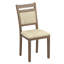 Ensemble de salle à manger 5 pièces - Table à abattants avec chaise-1787165070