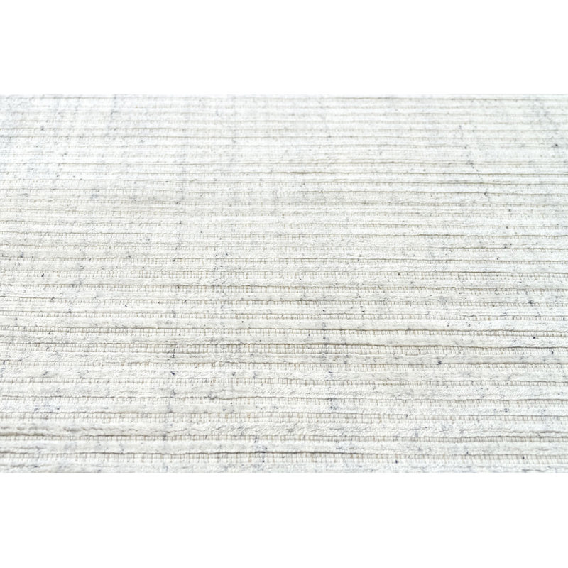 Brodnax Solid Colour Hand Woven Area Rug, Rectangle 250 x 300cm
