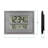Atomic Digital Wall Clock with Temperature & Forecast-1005694374