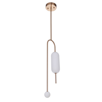 Poulos 1 - Light LED Unique/Statement Pendant